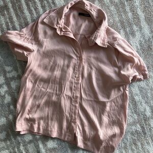 Quince Washable Silk Pink Blouse